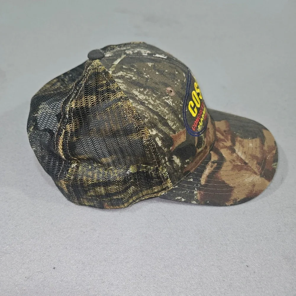 Port Authority VTG Cossitt Concrete Trucker Hat Camo Mesh Back Cap Sz OSFA
